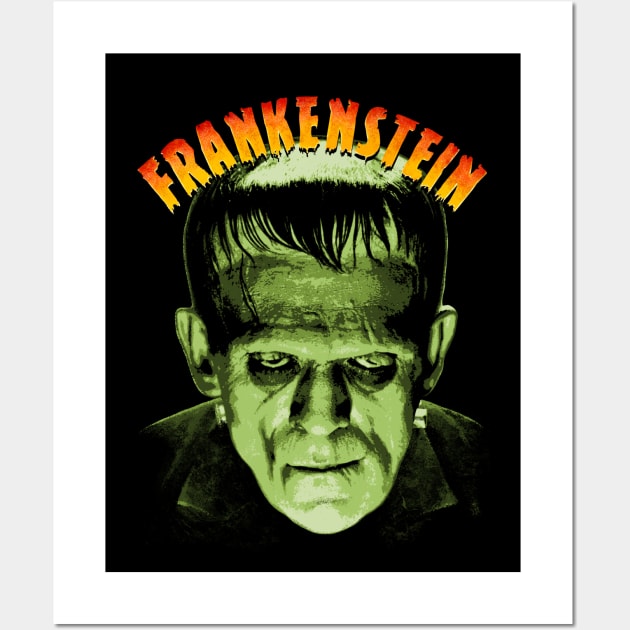 Frankenstein Wall Art by Rosado